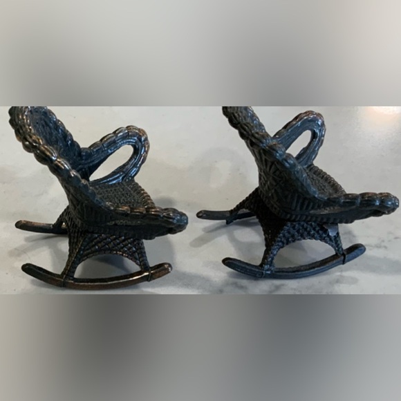 Vintage Durham Industries Miniature Rocking Chairs - Picture 4 of 5